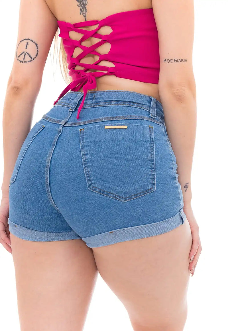 CALÇÃO JEANS LEVANTA BUMBUM