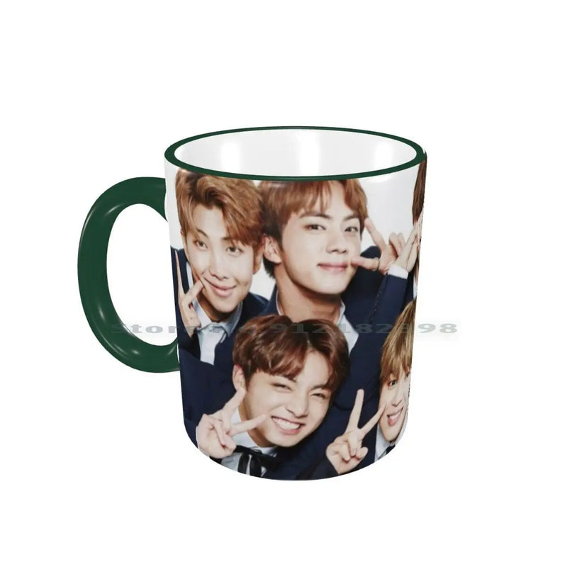 CANECAS PERSONALIZADAS KPOP Amrys, Jin, V, Jhope, J Hope, Rap, monstro