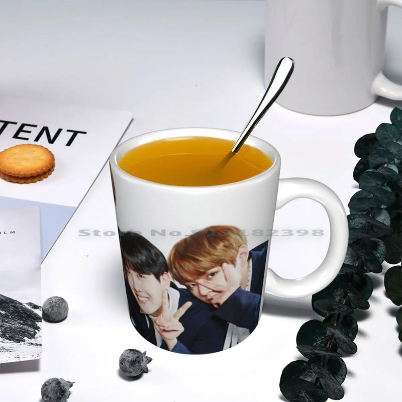 CANECAS PERSONALIZADAS KPOP Amrys, Jin, V, Jhope, J Hope, Rap, monstro