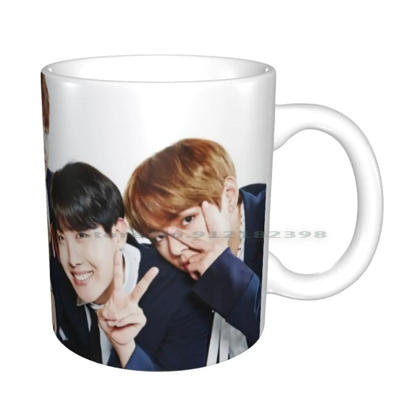 CANECAS PERSONALIZADAS KPOP Amrys, Jin, V, Jhope, J Hope, Rap, monstro