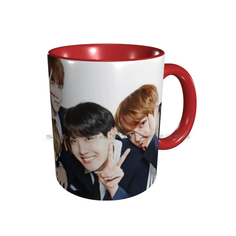 CANECAS PERSONALIZADAS KPOP Amrys, Jin, V, Jhope, J Hope, Rap, monstro