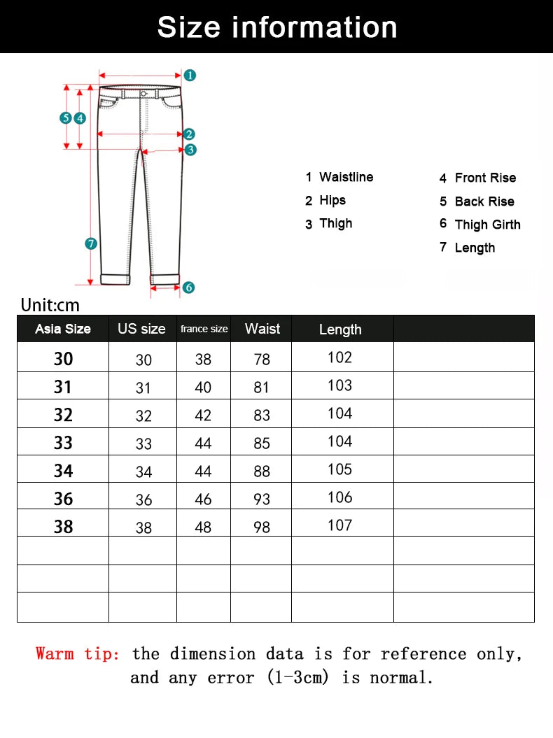 CALÇA JEANS MASCULINA