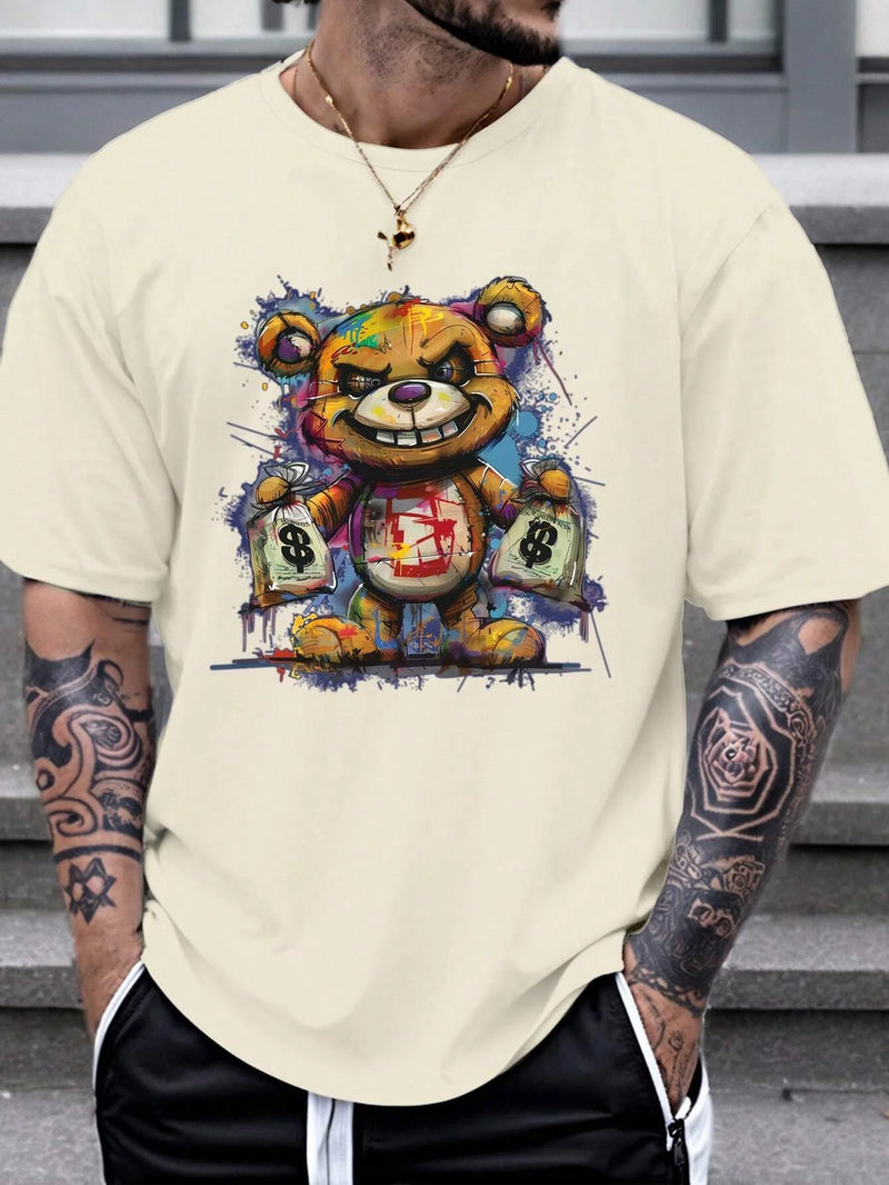 CAMISETA MASCULINA URSO