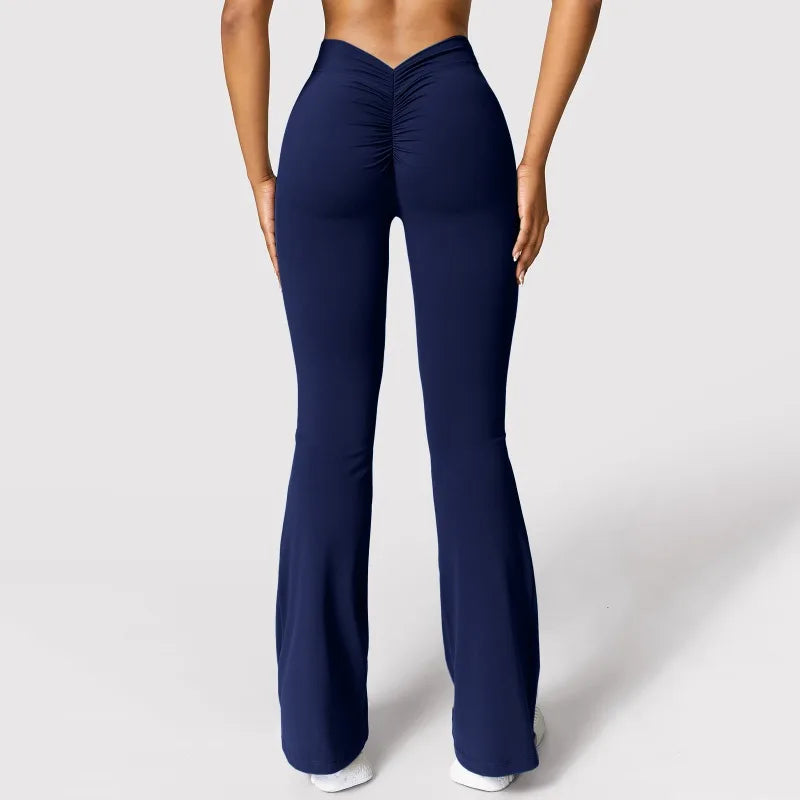 CALÇA FEMININA LEGGING COM CINTURA EM V