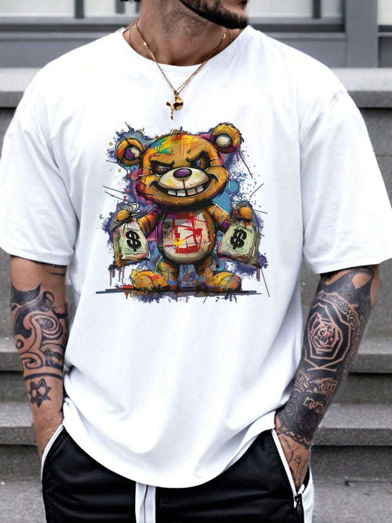 CAMISETA MASCULINA URSO