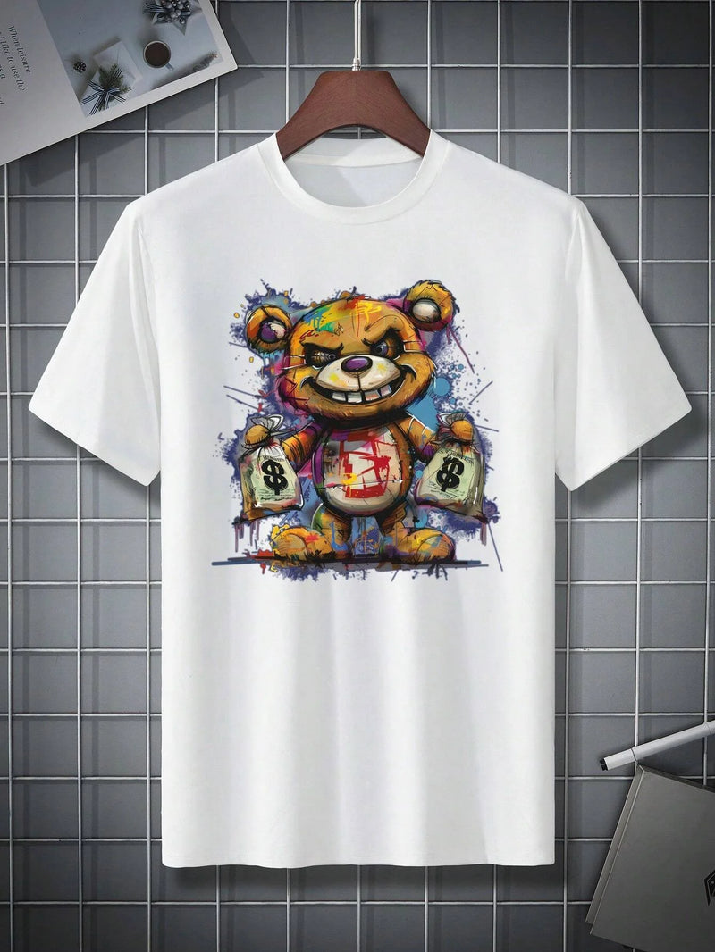 CAMISETA MASCULINA URSO