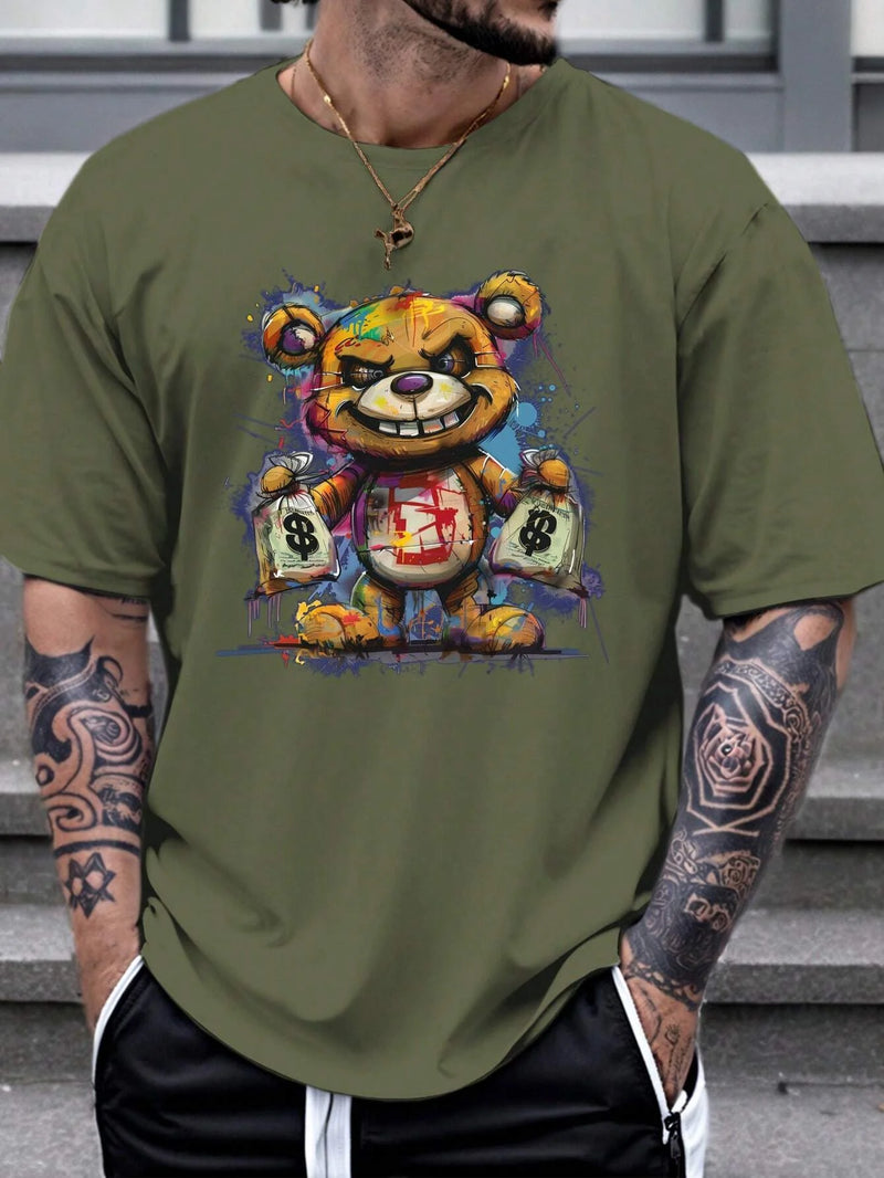 CAMISETA MASCULINA URSO