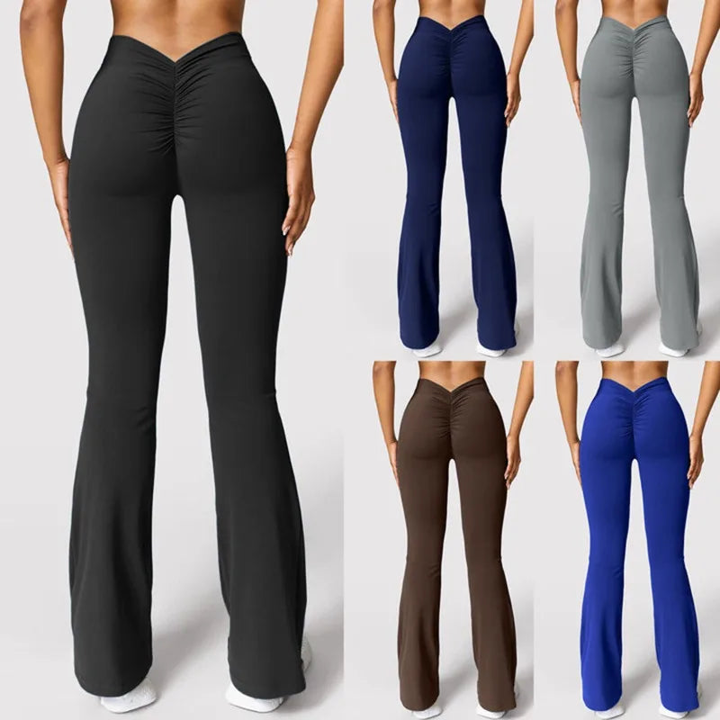 CALÇA FEMININA LEGGING COM CINTURA EM V