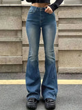 CALÇA FEMININA JEANS CINTURA ALTA