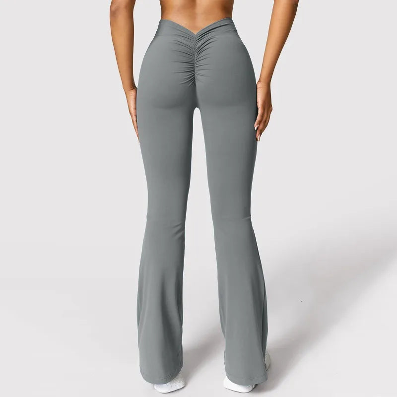 CALÇA FEMININA LEGGING COM CINTURA EM V